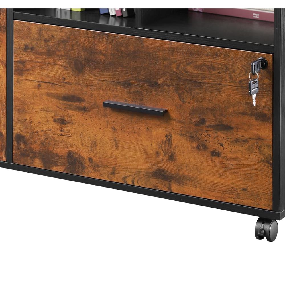 Amazon.com: DEVAISE Lateral File Cabinet with Lock, 1-Drawer
